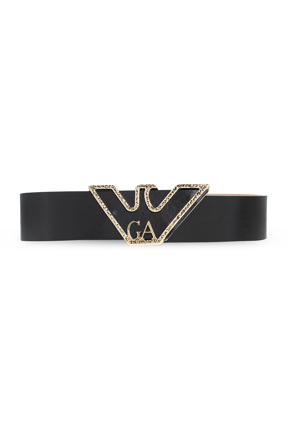 Gold shop armani belt